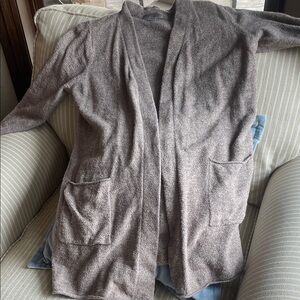 Barefoot Dreams Cozy Taupe Cardigan